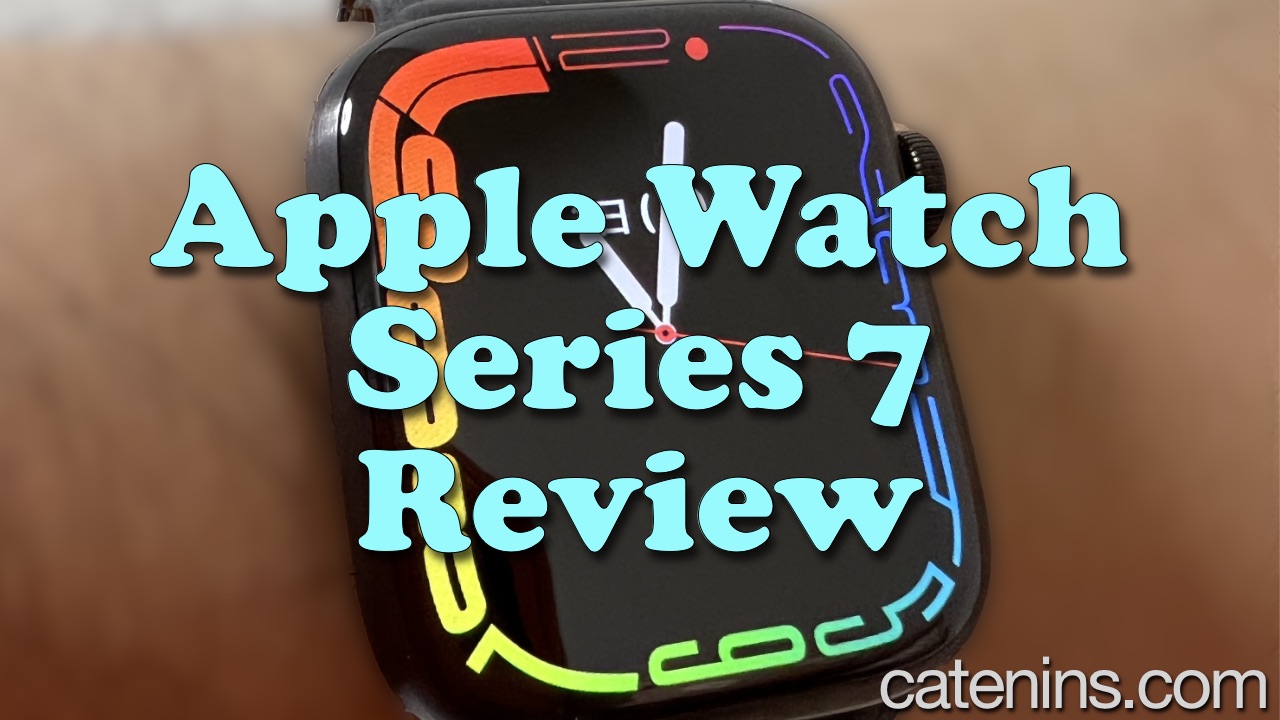 速報レビュー Apple Watch Series 7 チタン ミッドナイトレザーリンク かてにんブログ 日常の気付きを共有していきます