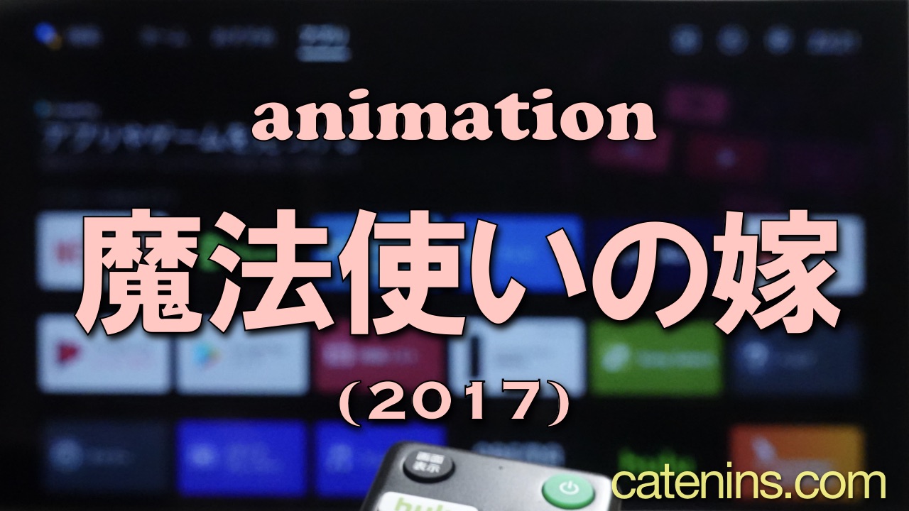 アニメ 魔法使いの嫁 17 少女チセは魔法使いに買われ大丈夫なの かてにんブログ 日常の気付きを共有していきます